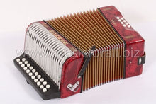 Load image into Gallery viewer, Hohner Erica GC Button Accordion for Cumbia, Folk, Morris/English Dance, Sea Shanties +FREE Straps!
