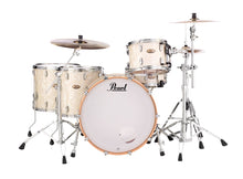 Load image into Gallery viewer, Pearl Session Studio Select Nicotine White Marine Drums 24/13/16/18 +Gig Bags! NEW Authorized Dealer
