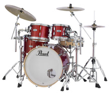 Load image into Gallery viewer, Pearl Masters Complete 22x18_10x7_12x8_16x16 Vermilion Sparkle Drums +Bags Authorized Dealer
