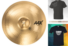 Load image into Gallery viewer, Sabian AAX 20&quot; THIN Crash 22006XCB Brilliant Finish Bundle &amp; Save Made in Canada Authorized Dealer

