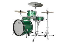 Load image into Gallery viewer, Ludwig Classic Oak Green Sparkle Downbeat 14x20_8x12_14x14 Drums Special Order Kit Authorized Dealer

