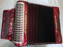 Load image into Gallery viewer, Hohner Xtreme Red FBE Accordion FBbEb FA +Bag, Case, Straps, Shirt Made in Germany Authorized Dealer
