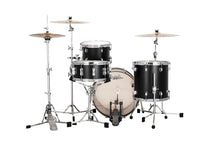 Load image into Gallery viewer, Ludwig Pre-Order Neusonic Black Velvet Downbeat Kit 14x20_14x14_8x12 3pc Drums Shell Pack | Authorized Dealer
