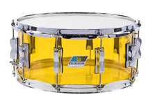 Load image into Gallery viewer, Ludwig Pre-Order Vistalite Yellow 6.5x14&quot; Zep Bonham Bowtie Lug Acrylic Snare Drum | Authorized Dealer
