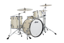 Load image into Gallery viewer, Ludwig Pre-Order Classic Oak Vintage White Marine Pearl Fab 3pc Drum Kit 14x22_9x13_16x16 Drum Shells | Dealer
