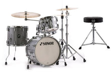 Load image into Gallery viewer, Sonor AQ2 Titanium Quartz Lacquer BOP 18x14_14x13_12x8_14x6 Shell Pack +Throne Authorized Dealer NEW

