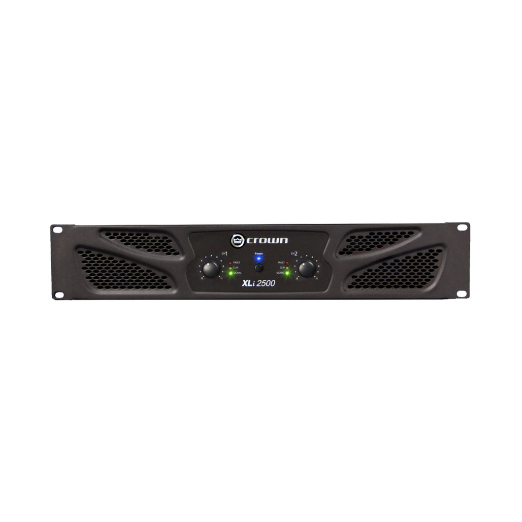 Crown XLi2500 2-Channel 750W @4 Ohms Power Amplifier | Free US Shipping +AK&HI | NEW | Authorized Dealer
