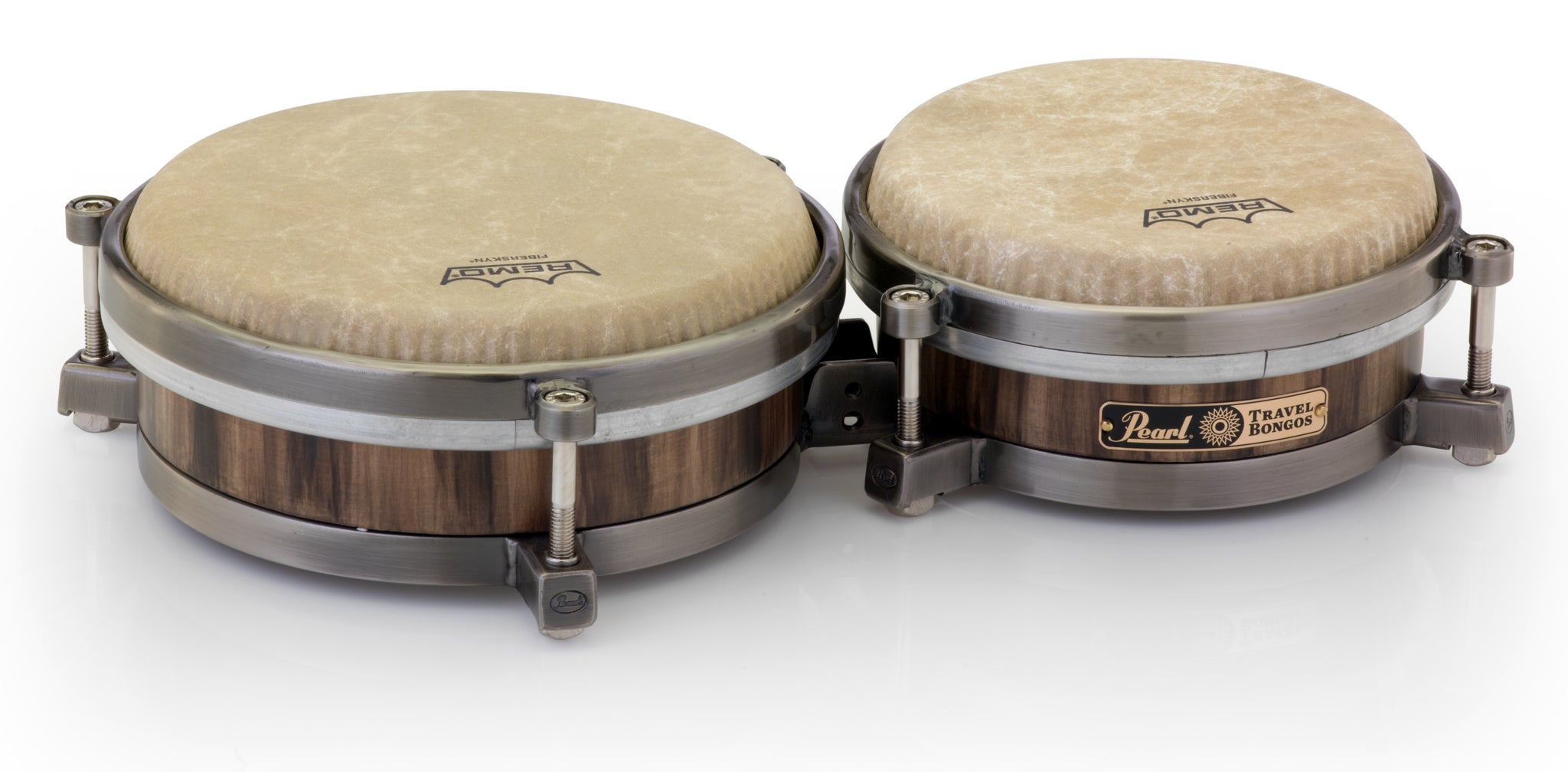 Pearl Travel Ultimate Travel Set: Congas, Bongos, Bags, Bridge