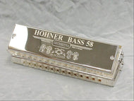 Hohner *Pre-Order* Bass 58 Orchestral Harmonica Orquestal Armonica | WorldShip | Special Order | Authorized Dealer