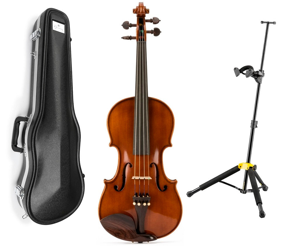 H. Jimenez Segundo Nivel (Second Level) Violin 4/4 Outfit w/Case, Bow, Stand - NEW Authorized Dealer