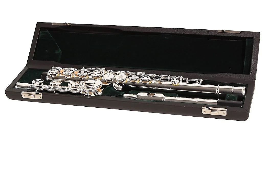 Pearl Pre-Order Quantz Flute 525 Off-Set Ring Key B-Foot Split E Mechanism Forza Headjoint WorldShip | Authorized Dealer