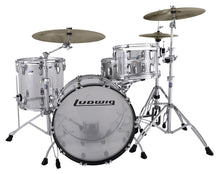 Load image into Gallery viewer, Ludwig Vistalite Clear Custom 14x24/16x16/8x12 Drum Set Shell Pack 3-Piece Kit NEW Authorized Dealer

