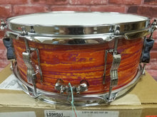 Load image into Gallery viewer, Ludwig Legacy Mahogany Reissue Pre-Order Mod Orange Jazz Fest 5.5x14 Snare Drum - NEW Authorized Dealer
