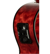 Load image into Gallery viewer, Lanikai Quilted Maple Red Stain Acoustic/Electric Tenor Ukulele | Free Case | NEW Authorized Dealer
