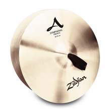 Load image into Gallery viewer, Zildjian 20&quot; A Symphonic French Cymbal Pair Band &amp; Orchestra +FREE Straps/Pads | Authorized Dealer

