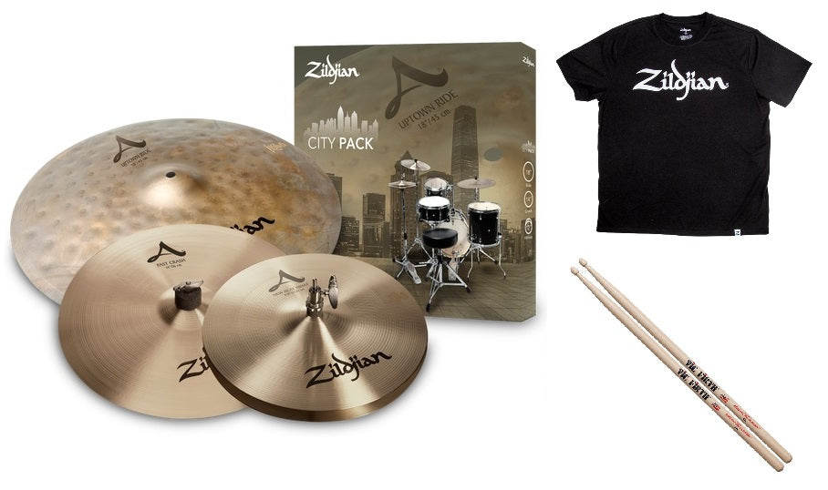 Zildjian City Pack A Cymbal Set: 12
