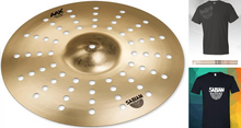 Load image into Gallery viewer, Sabian AAX 16&quot; AERO Crash Cymbal Natural Finish Bundle &amp; Save | Made in Canada | Authorized Dealer
