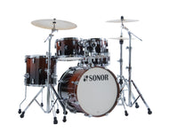 Sonor AQ2 5pc Brown Fade Lacquer STUDIO Kit 20x16_14x13_12x8_14x6_10x7 Drums Shell Pack Authorized Dealer