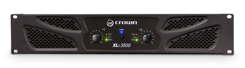 Crown XLi3500 2-Channel 1350W Power Amplifier +Free 2 Day Shipping +AK & HI | NEW Authorized Dealer