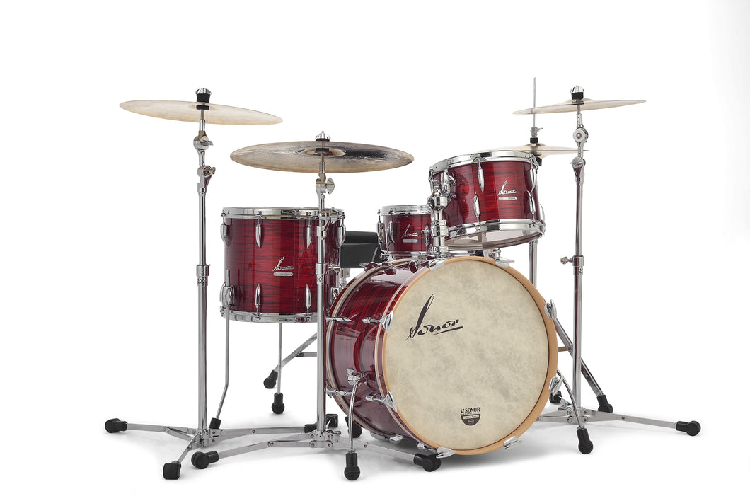 Sonor Vintage Series Red Oyster 22x14_13x8_16x14 w/Mount Drum Kit | 3pc Shell Pack Shell Pack NEW Authorized Dealer