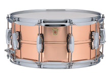 Load image into Gallery viewer, Ludwig LC662 Copper Phonic 6.5x14 Smooth Kit Snare Drum w/Imperial Lugs Authorized Dealer
