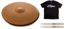 Load image into Gallery viewer, Zildjian A Avedis 15&quot; HiHat Pair Patina Finish Cymbals Bundle Pack +Shirt &amp; Sticks Authorized Dealer
