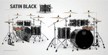 Load image into Gallery viewer, Mapex Saturn Satin Black Jazz Drum Set 20x16/10x7/12x8/14x14 4pc Shell Pack +Bags Authorized Dealer
