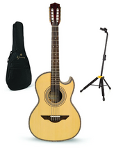 Load image into Gallery viewer, H. Jimenez Bajo Quinto El Estandar Solid Spruce Top LBQ1 +GigBag &amp; Hercules Stand Authorized Dealer
