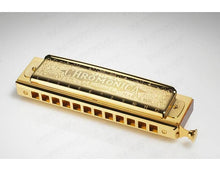 Load image into Gallery viewer, Hohner Super Chromonica Gold 270 Chromatic Harmonica Armonica Cromatica Worldship Authorized Dealer
