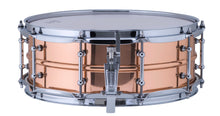 Load image into Gallery viewer, Ludwig Copper Phonic 5x14&quot; Smooth Copper Kit Snare Drum with Tube Lugs LC660T NEW Authorized Dealer
