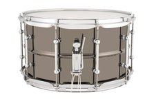 Load image into Gallery viewer, Ludwig Universal Metal 8x14&quot; Black Brass Snare Drum w/Chrome-Plated Triple Flange Hoops Auth Dealer
