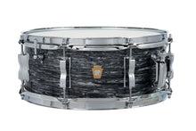 Load image into Gallery viewer, Ludwig Vintage Black Oyster Jazz Fest 5.5x14&quot; Snare Drum w/Legacy Mahogany Shell | Authorized Dealer
