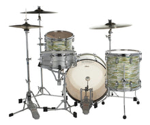 Load image into Gallery viewer, Ludwig Classic Maple Blue Olive Oyster Jazzette 3pc Kit 14x18_8x12_14x14 USA Made Drums Auth Dealer
