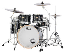 Load image into Gallery viewer, Pearl Session Studio Select Black Halo Glitter 22/10/12/14/16 Drums | w/Gig Bags | Authorized Dealer
