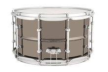 Load image into Gallery viewer, Ludwig Universal Metal 8x14&quot; Black Brass Snare Drum w/Chrome-Plated Triple Flange Hoops Auth Dealer
