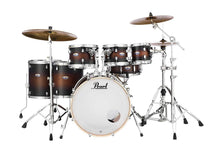 Load image into Gallery viewer, Pearl Decade Maple Satin Brown Burst 7pc 22/8/10/12/14/16/14 Drums Shell Pack NEW Authorized Dealer
