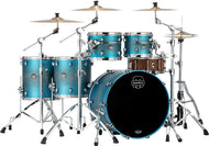 Mapex Saturn Evolution Workhorse Maple Exotic Azure Burst Lacquer Drums 22x18,10x8,12x9,14x14,16x16 Authorized Dealer