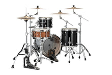 Load image into Gallery viewer, Mapex Saturn Evolution Hybrid Piano Black Lacquer Straight Ahead 3pc Kit Drums BAGS 20x16,12x8,14x14
