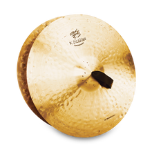 Load image into Gallery viewer, Zildjian 20&quot; K Constantinople Medium Light Cymbal Pair Concert +Free Pads/Straps | Authorized Dealer
