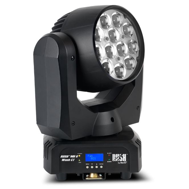 Martin Rush MH6 Wash CT Professional Moving Head Lighting -NEW Authorized Dealer- Next Day Air Ship!