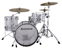 Load image into Gallery viewer, Ludwig Pre-Order Vistalite Clear Pro Beat 14x24/16x16/9x13 Acrylic Drum Shell Pack | Made in the USA Authorized Dealer
