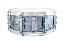 Load image into Gallery viewer, Ludwig Pre-Order Legacy Mahogany Reissue Sky Blue Pearl Jazz Fest 5.5x14&quot; Kit Snare Drum | Authorized Dealer
