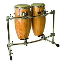 Load image into Gallery viewer, Gon Bops RK2 Rack Mount System for 2 Conga Drums | Drum Stand | NEW Authorized Dealer

