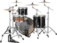 Load image into Gallery viewer, Mapex Saturn Evolution Hybrid Piano Black Lacquer Powerhouse Rock Drum Kit +BAGS | 24x14,13x9,16x16
