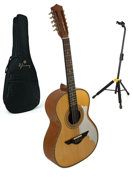 H. Jimenez Non-Cutaway El Musico Bajo Quinto Solid Spruce Top +FREE GigBag & Stand Authorized Dealer