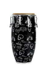 Load image into Gallery viewer, Gon Bops Lenny Castro Signature Series 10.75&quot; Quinto Conga Hand Drum Hand-Drawn Skull Logo | Dealer
