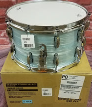 Load image into Gallery viewer, Pearl Session Studio Select Ice Blue Oyster 14x8&quot; Snare Drum - NEW Authorized Dealer
