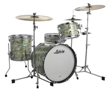 Load image into Gallery viewer, Ludwig Classic Maple Blue Olive Oyster Jazzette 3pc Kit 14x18_8x12_14x14 USA Made Drums Auth Dealer
