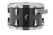 Load image into Gallery viewer, Sonor AQ2 Trans Black Lacquer STAGE 22x17_16x15_12x8_10x7_14x6 Drum Shells +Bags| Authorized Dealer
