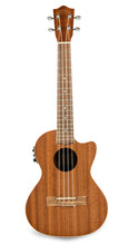 Load image into Gallery viewer, Lanikai Mahogany Cutaway Electric Tenor Ukulele +FREE Deluxe Padded Bag Included | Authorized Dealer
